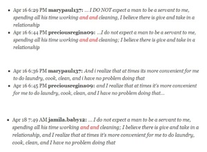 This is what I attached - screen shots of the earlier blog post